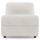 Massimo Beige Armless Chair - Ornate Home
