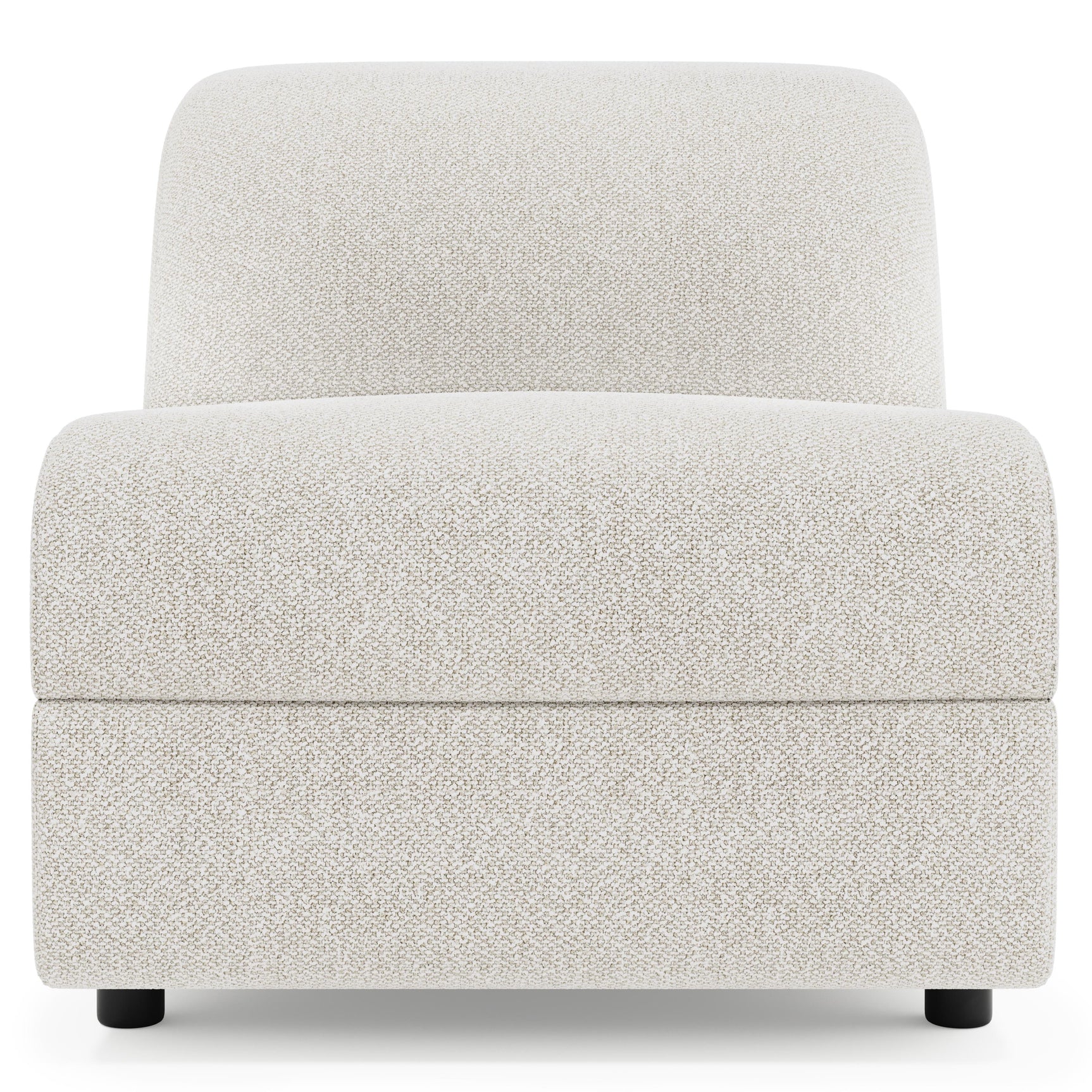 Massimo Beige Armless Chair - Ornate Home