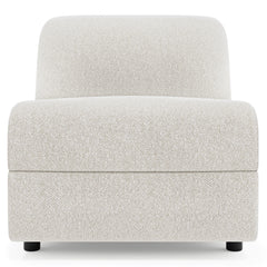 Massimo Beige Armless Chair - Ornate Home