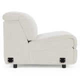 Massimo Beige Armless Chair - Ornate Home