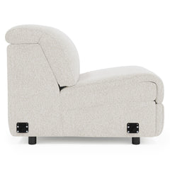 Massimo Beige Armless Chair - Ornate Home