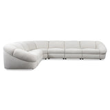 Massimo Beige/Tan Fabric Power Motion Sectional - Ornate Home