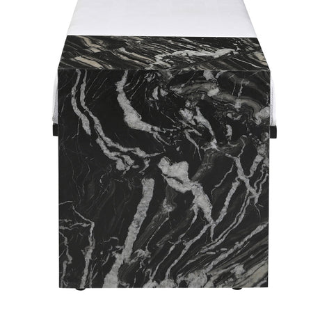 Massimo Black/White Bench - Ornate Home