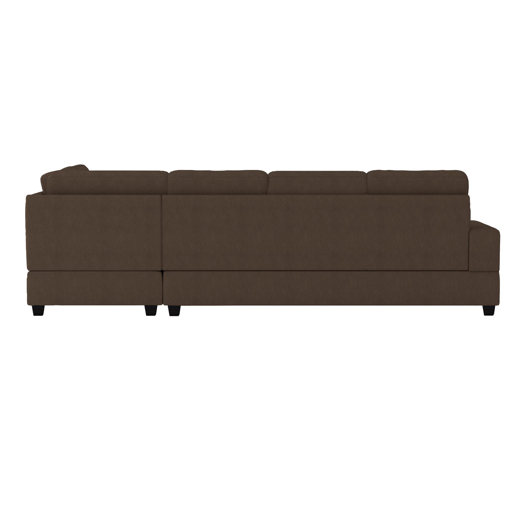 Maston Chocolate 2-Piece Reversible Sectional - Ornate Home