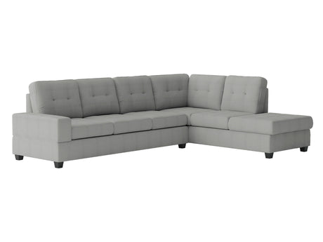 Maston Gray 2-Piece Reversible Sectional - Ornate Home