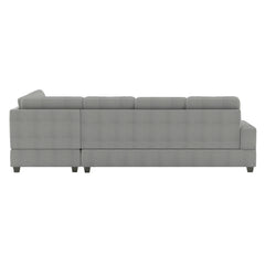 Maston Gray 2-Piece Reversible Sectional - Ornate Home
