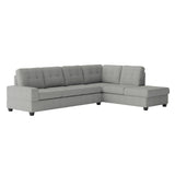 Maston Gray 2-Piece Reversible Sectional - Ornate Home