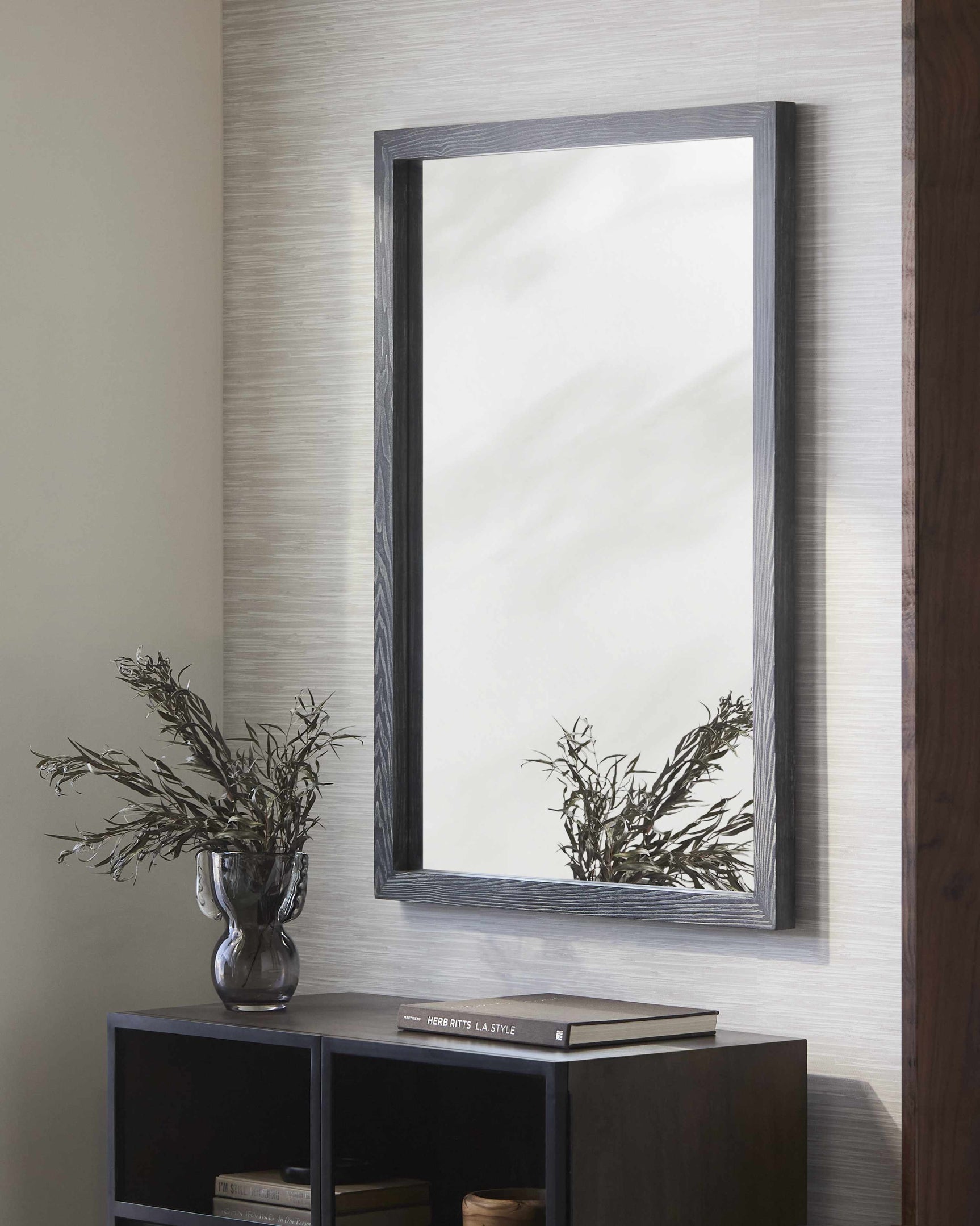 Matagalpa Black Accent Mirror - Ornate Home