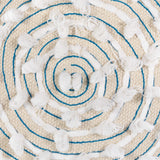 Matagami Beige Hand Woven Stool - Ornate Home