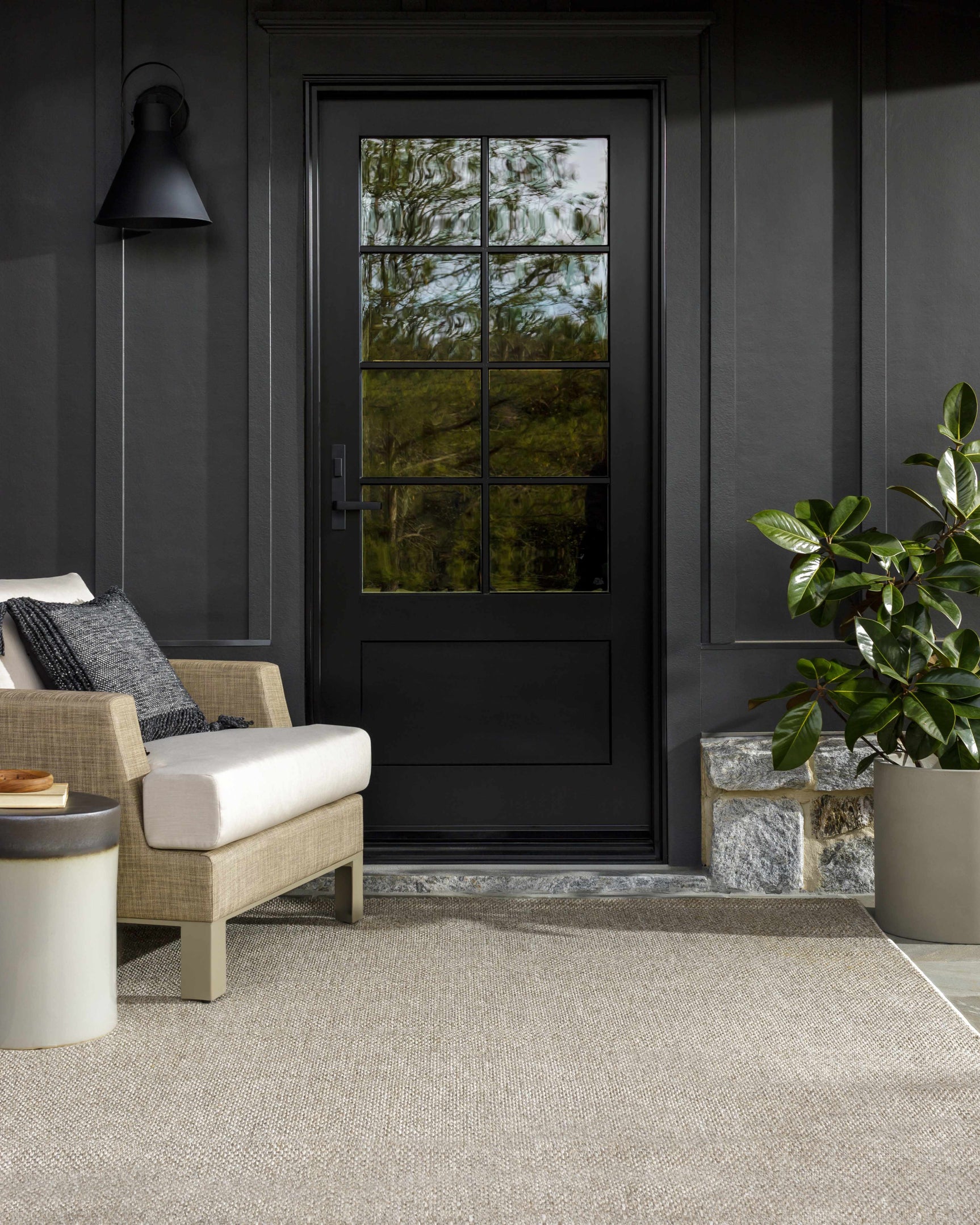 Matah Beige Outdoor Area Rug - Ornate Home