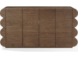 Mataranka Bistre Four Door Walnut Sideboard - Ornate Home