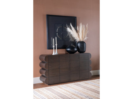 Mataranka Bistre Four Door Walnut Sideboard - Ornate Home