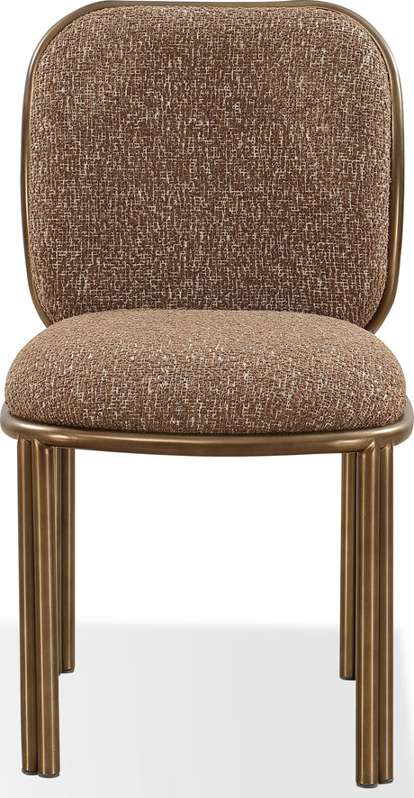 Mataranka Giraffe/Brushed Golden Dining Chair - Ornate Home