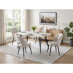 Matea Brown Side Chair - Ornate Home