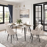 Matea Brown Side Chair - Ornate Home