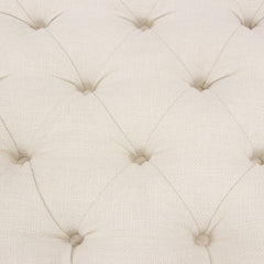 Mateo Large Sand Tufted Bench - Ornate Home