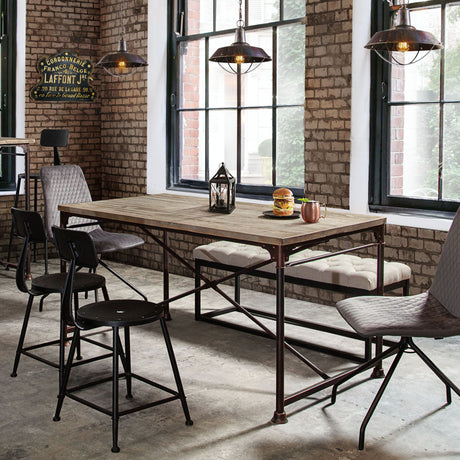 Mateo Sand Tufted Bench - Ornate Home