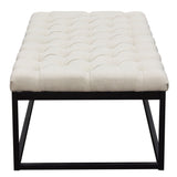 Mateo Sand Tufted Bench - Ornate Home