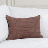 Mateo Sierra Brown 14"x20" Throw Pillow (Set of 2)