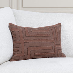 Mateo Sierra Brown 14"x20" Throw Pillow (Set of 2) - Ornate Home
