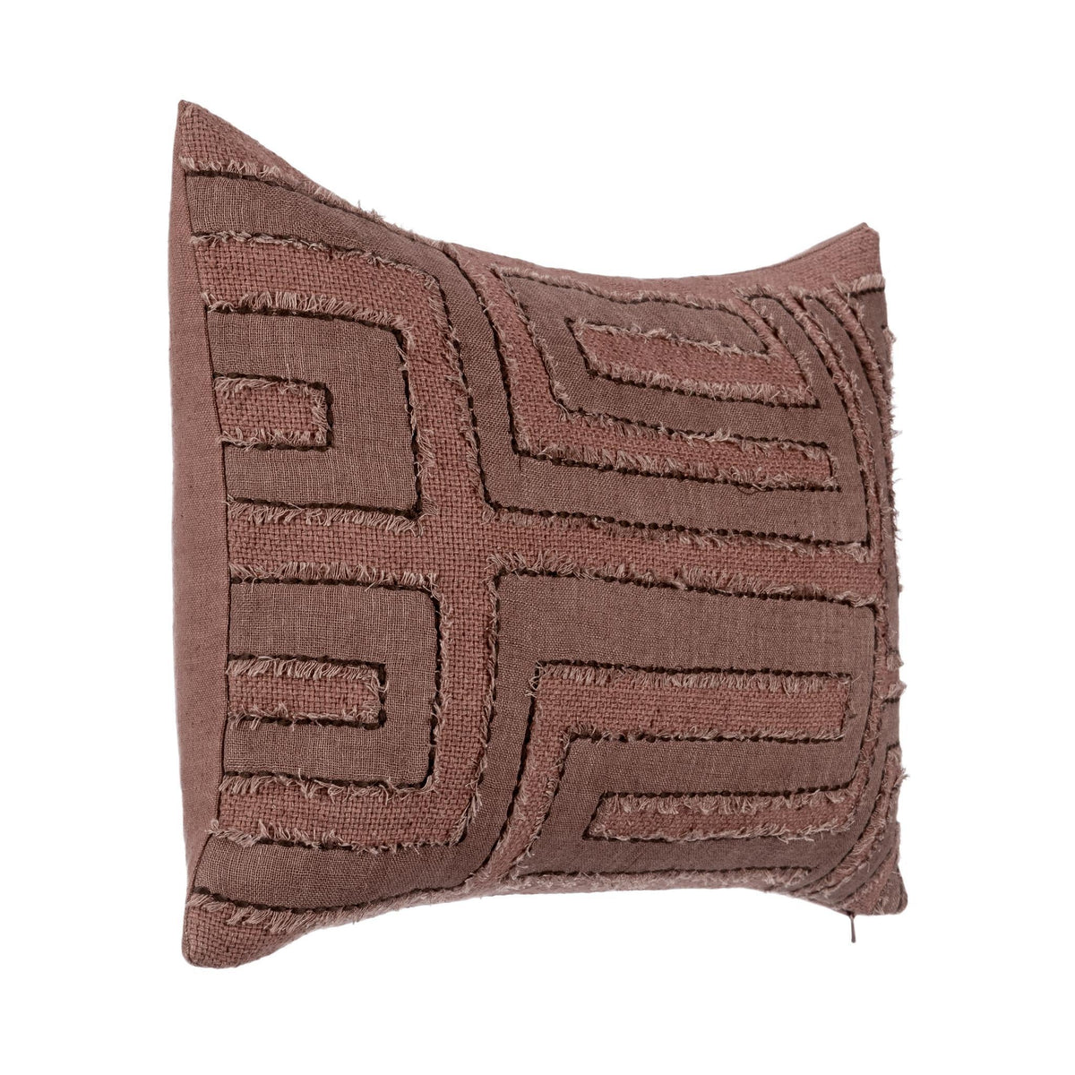 Mateo Sierra Brown 14"x20" Throw Pillow (Set of 2)