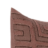 Mateo Sierra Brown 14"x20" Throw Pillow (Set of 2)