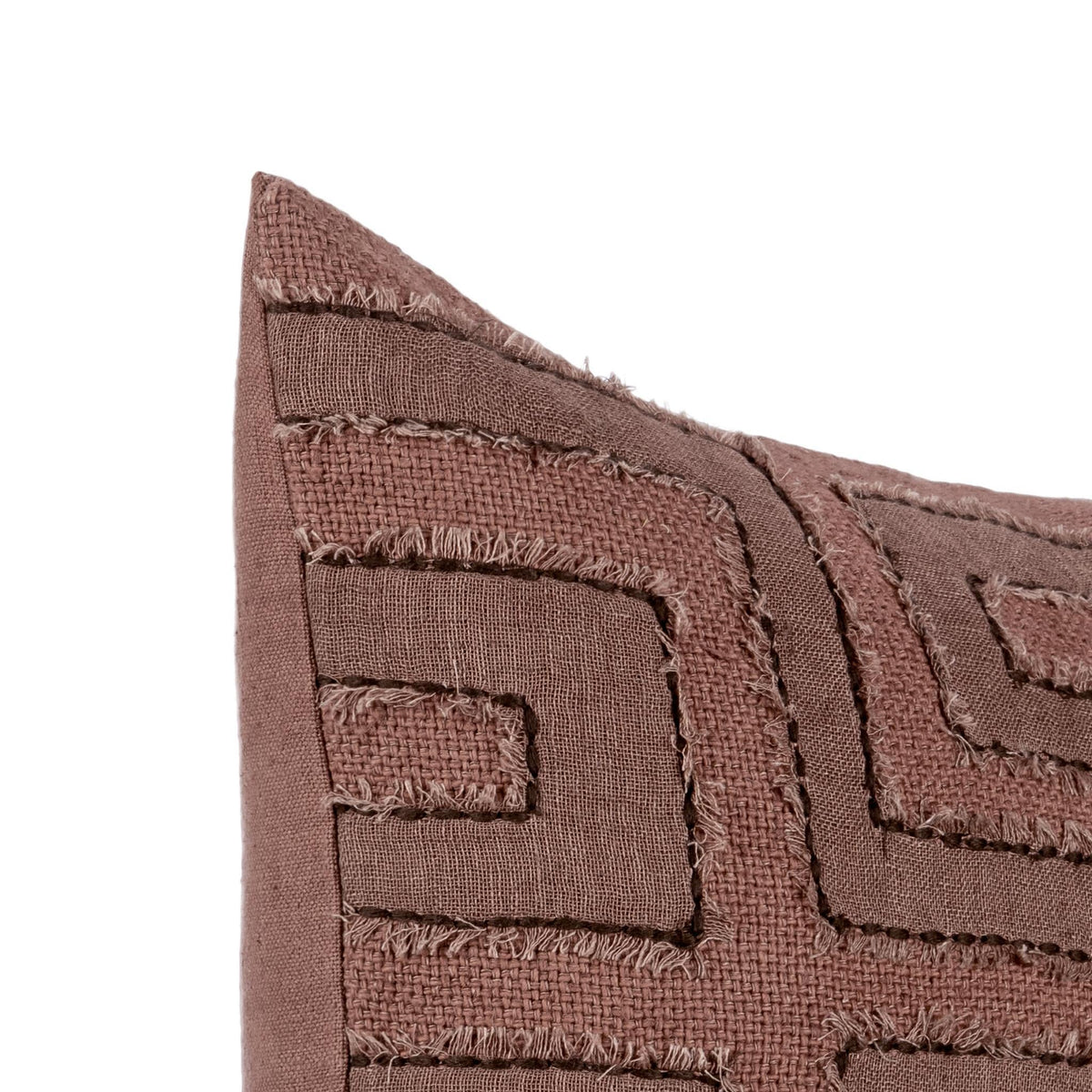 Mateo Sierra Brown 14"x20" Throw Pillow (Set of 2)