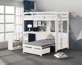 Mateo White Bunk Bed - Ornate Home