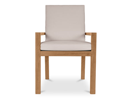 Mateo White Outdoor Dining Chair - Ornate Home
