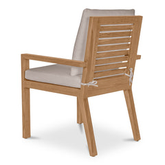 Mateo White Outdoor Dining Chair - Ornate Home