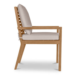 Mateo White Outdoor Dining Chair - Ornate Home