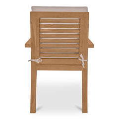 Mateo White Outdoor Dining Chair - Ornate Home