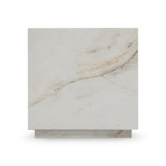 Matera Warm Shale Outdoor Side Table - Ornate Home