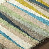 Mathiston Geometric Triangles Wool Rug - Ornate Home