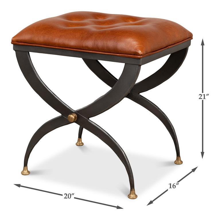 Mathsson Brown Stool - Ornate Home