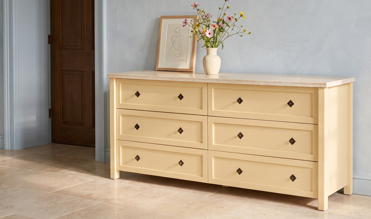 Matilda Butter Yellow Dresser - Ornate Home