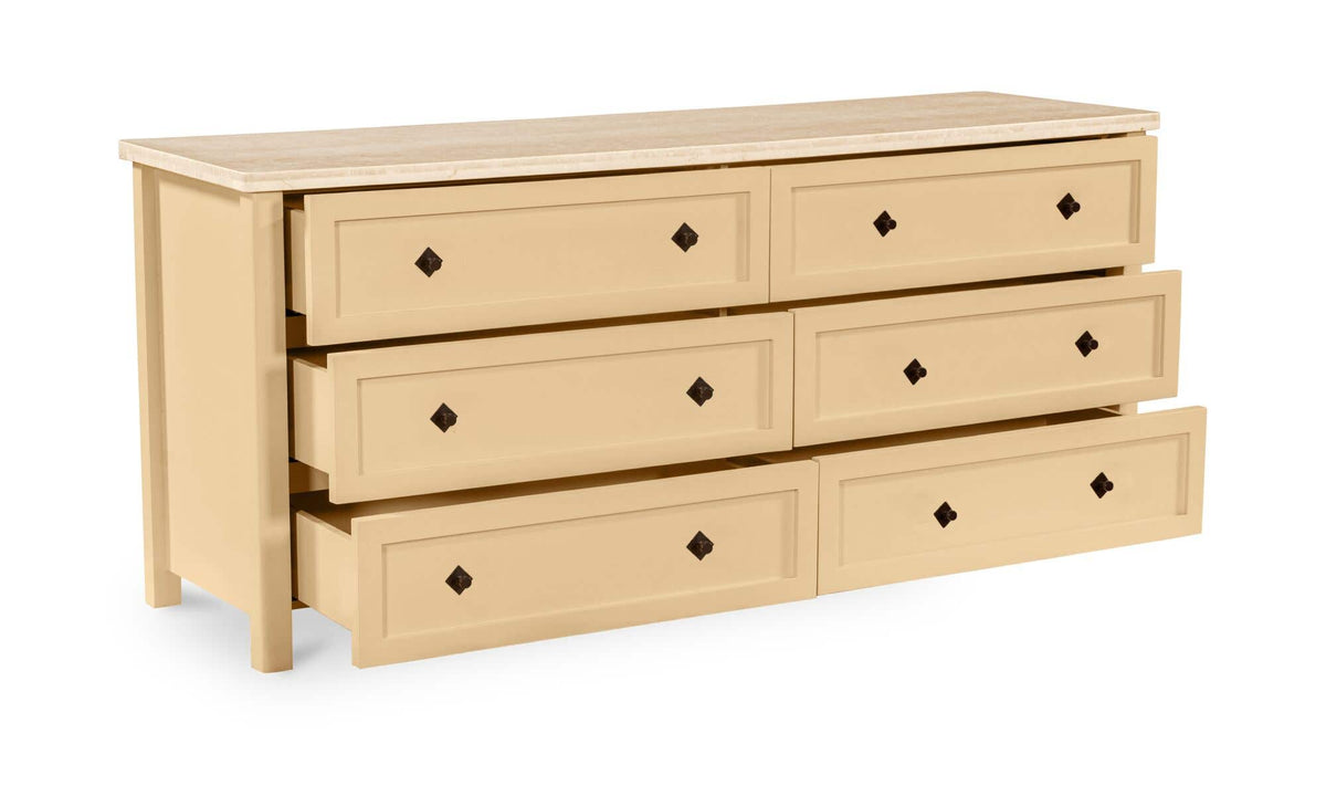 Matilda Butter Yellow Dresser - Ornate Home