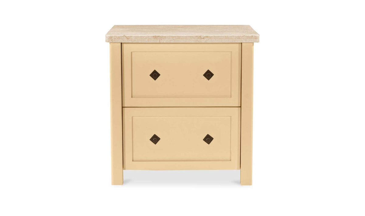 Matilda Butter Yellow Nightstand - Ornate Home