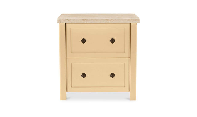 Matilda Butter Yellow Nightstand - Ornate Home