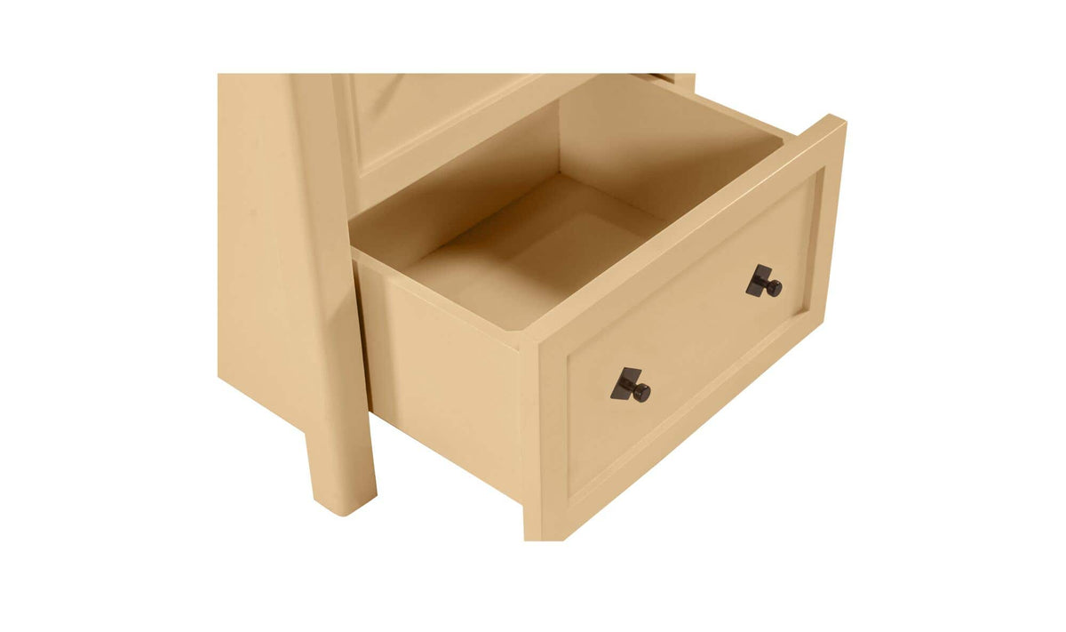Matilda Butter Yellow Nightstand - Ornate Home
