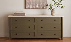 Matilda Dark Olive Dresser - Ornate Home
