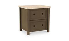 Matilda Dark Olive Nightstand - Ornate Home