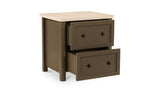 Matilda Dark Olive Nightstand - Ornate Home