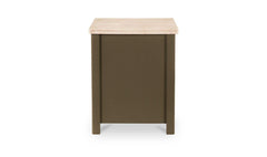 Matilda Dark Olive Nightstand - Ornate Home