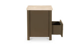 Matilda Dark Olive Nightstand - Ornate Home
