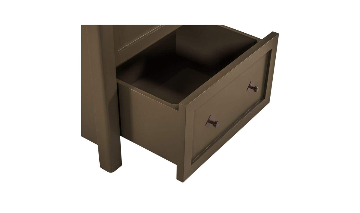 Matilda Dark Olive Nightstand - Ornate Home