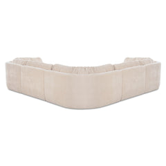 Matina Oatmeal Classic L Modular Sectional - Ornate Home