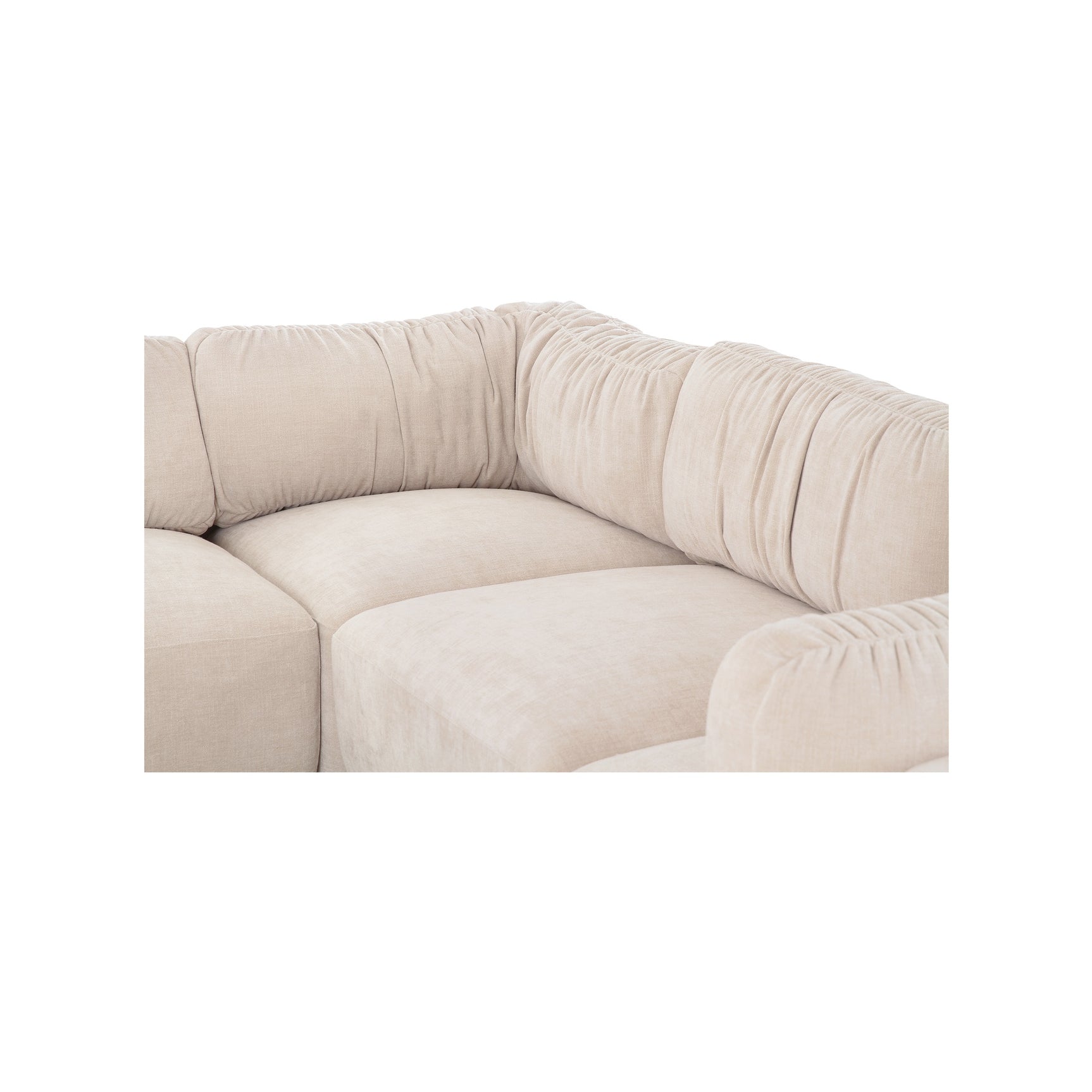 Matina Oatmeal Classic L Modular Sectional - Ornate Home