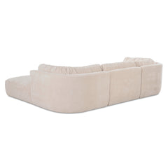 Matina Oatmeal Lounge Modular Sectional - Ornate Home