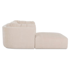 Matina Oatmeal Nook Modular Sectional - Ornate Home